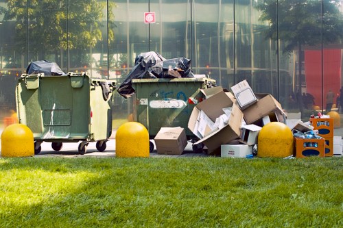 Professional flat clearance process in action